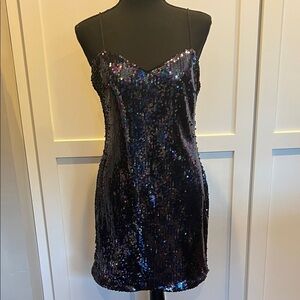Multi-color Sequin Dress